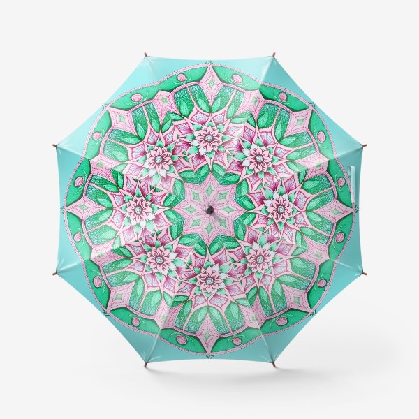 Зонт «Весенняя мандала»