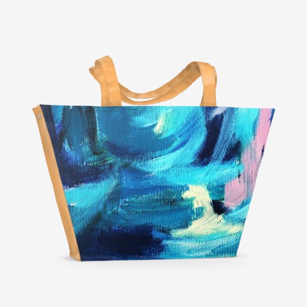 Пляжная сумка «абстракция»