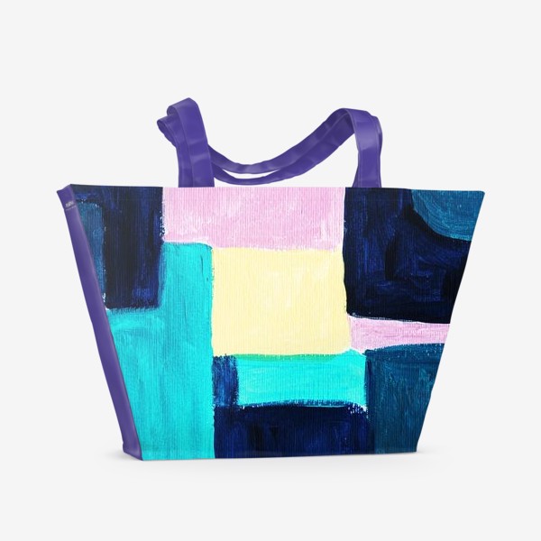 Пляжная сумка «абстрактные фигуры»