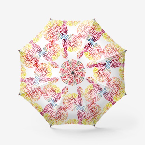 Зонт «Цветные кружочки»