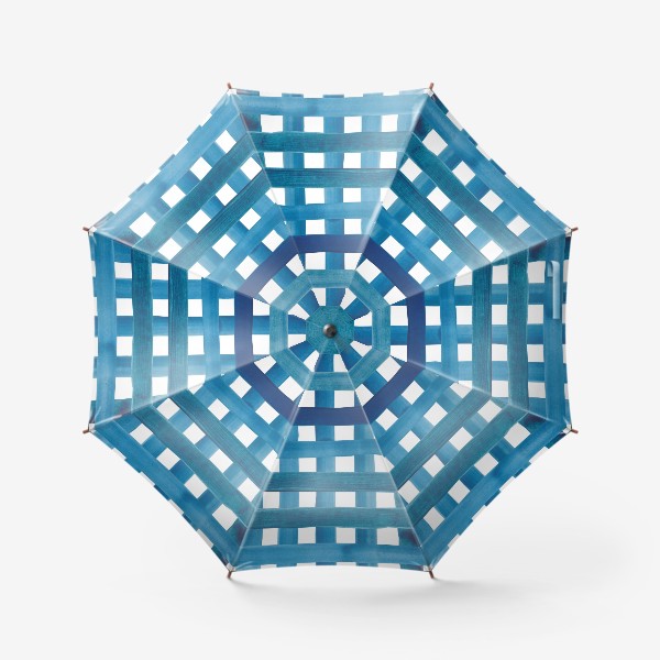 Зонт «Акварельная клетка»