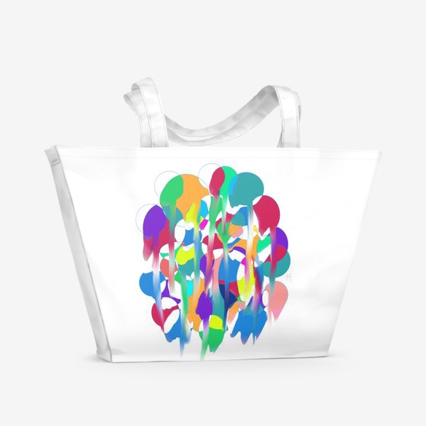 Пляжная сумка «Живые краски»