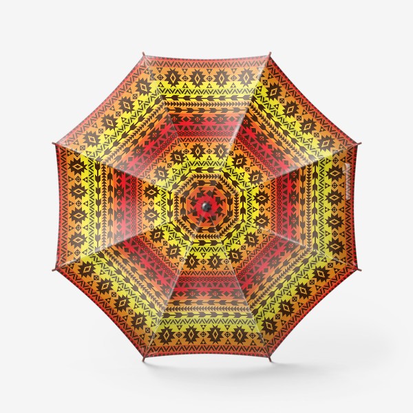 Зонт «яркий этнический орнамент»