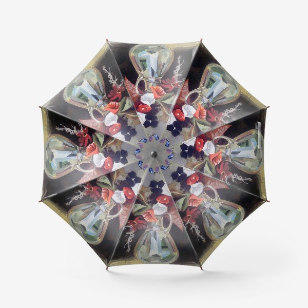 Зонт «авторская копия 1872 Поленов В.Д. "Букет цветов"»
