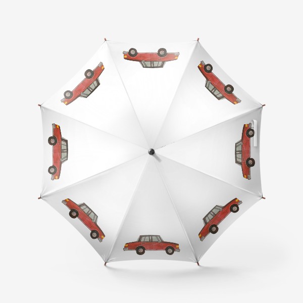 Зонт «Красный автомобиль»