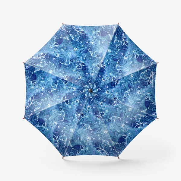 Зонт «Морская фантазия (жидкий акрил)»