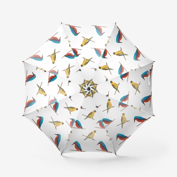 Зонт «Паттерн птицы»