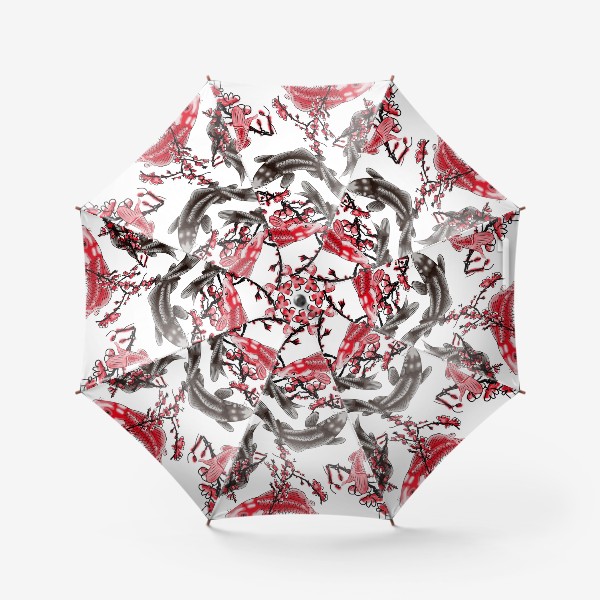 Зонт «Китайская живопись»