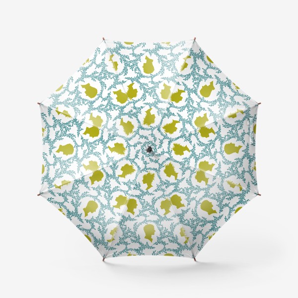 Зонт «Паттерн с виньетками»