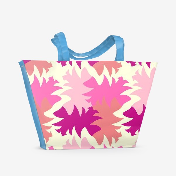 Пляжная сумка «Геометрический абстрактный узор»