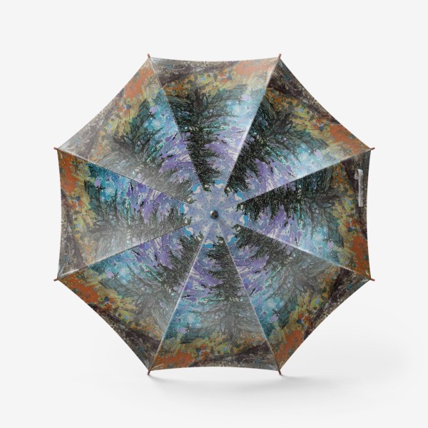 Зонт «Голубые озера»