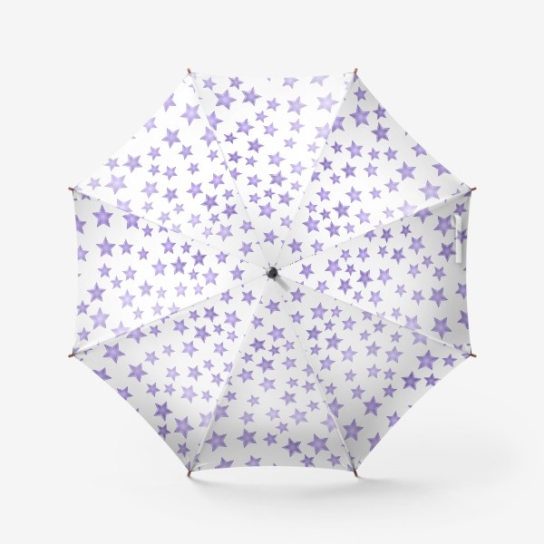 Зонт &laquo;Фиолетовые звезды&raquo;