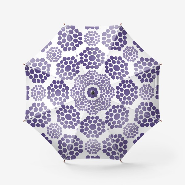 Зонт «Фиолетовые круги»
