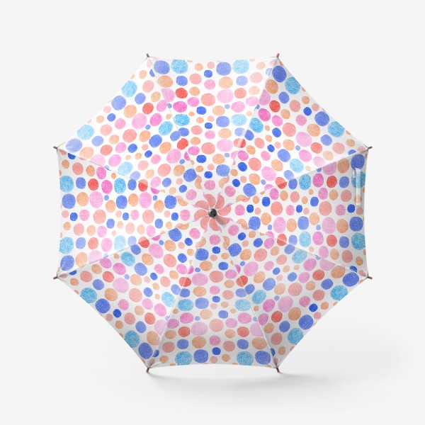 Зонт &laquo;Цветные кружочки&raquo;