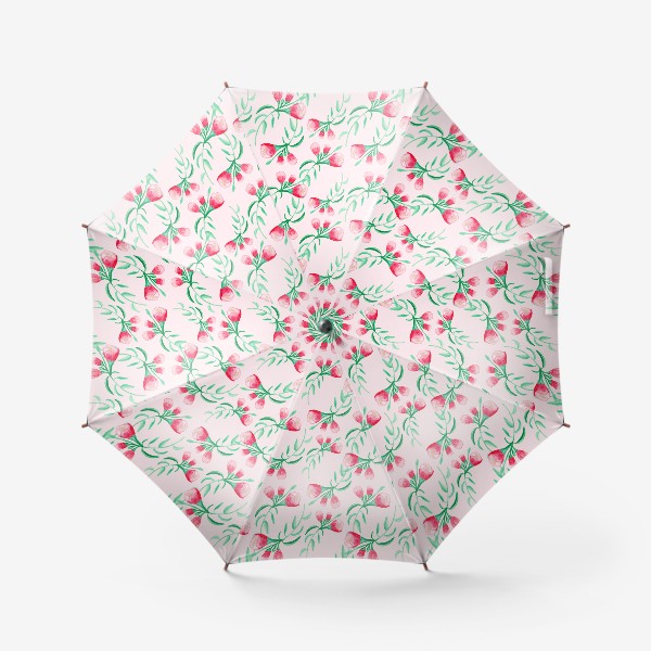 Зонт «Акварельный цветок»