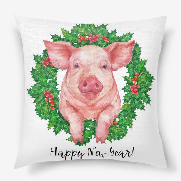 Подушка «Piggy New Year»