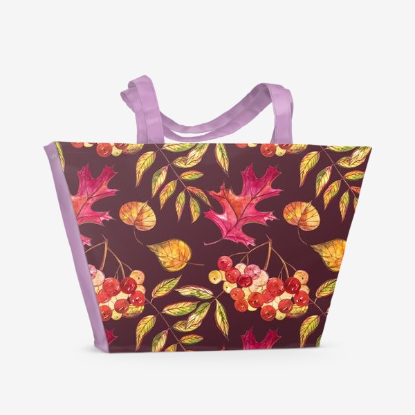 Пляжная сумка «Autumn pattern»