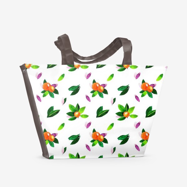 Пляжная сумка &laquo;апельсины &raquo;