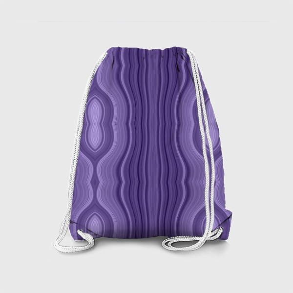 Рюкзак «Фиолетовые волнистые линии»
