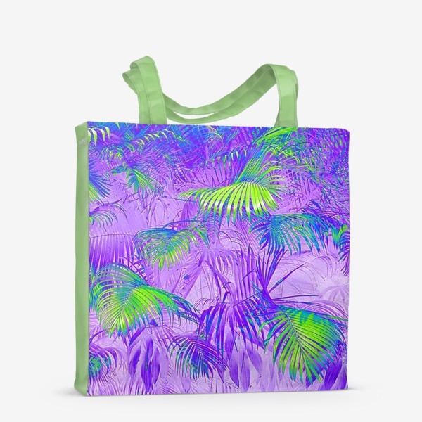 Сумка-шоппер «Фиолетовые тропики »