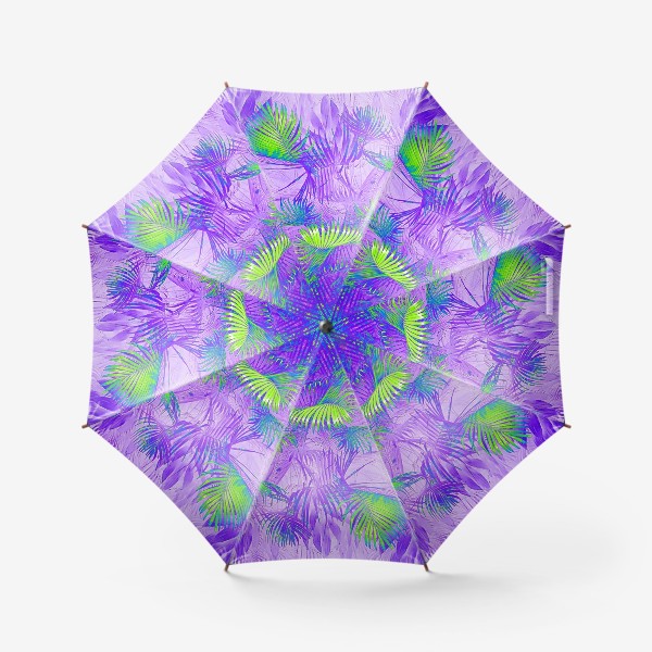 Зонт «Фиолетовые тропики »