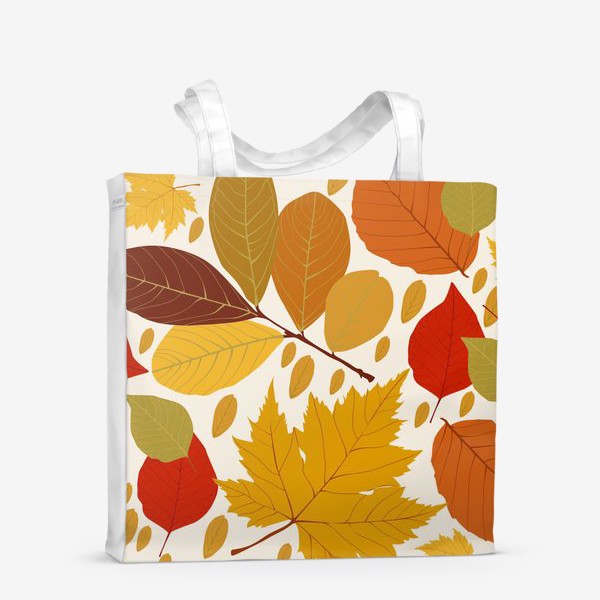Сумка-шоппер &laquo;pattern with autumn leaves&raquo;