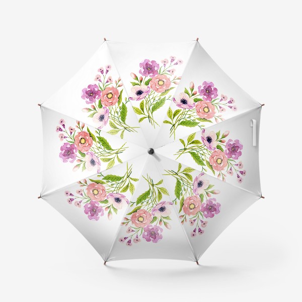 Зонт &laquo;Коралловые цветы&raquo;