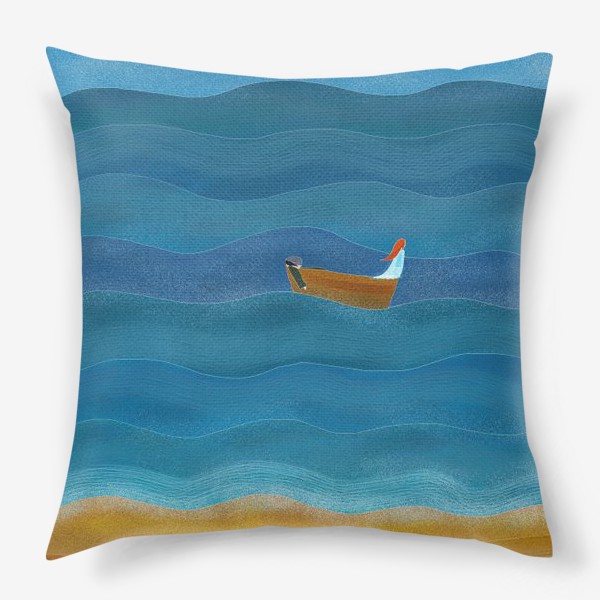Подушка «в море»