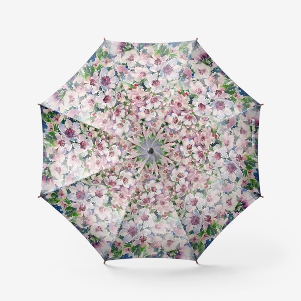 Зонт «Нежный яблоневый цвет»