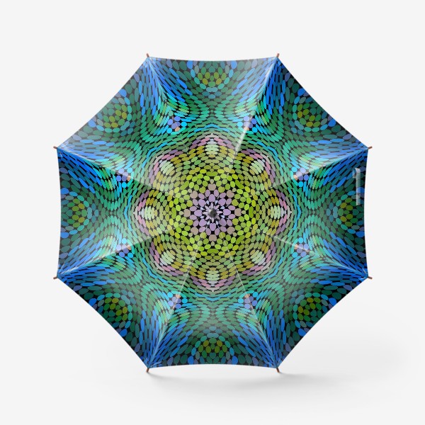 Зонт «Узор из кружков»