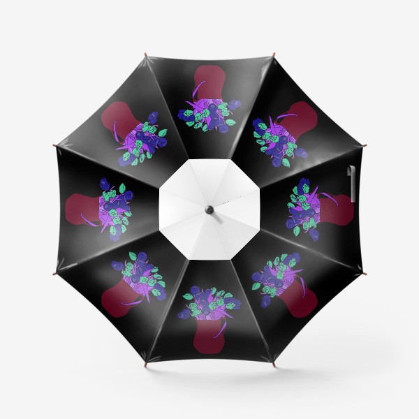 Зонт «Тюльпаны в кувшине 2»