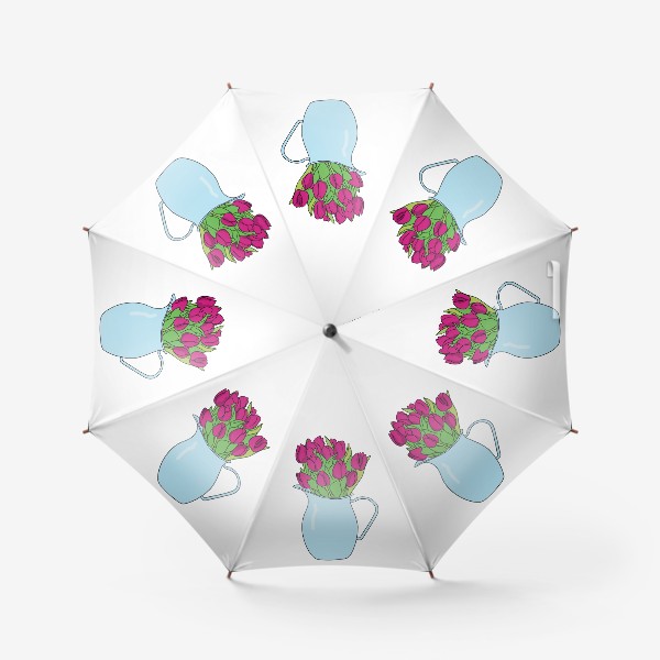 Зонт «Тюльпаны в кувшине»