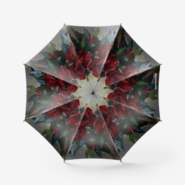 Зонт «Красные розы»