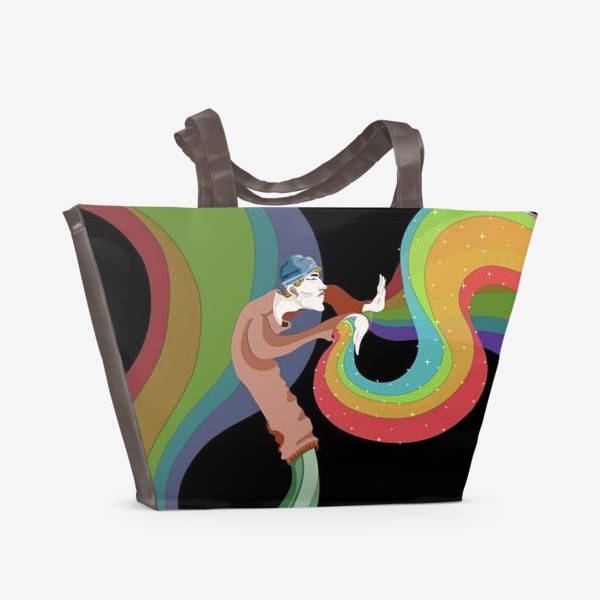 Пляжная сумка «странные танцы»