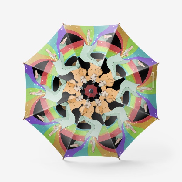Зонт «странные танцы»
