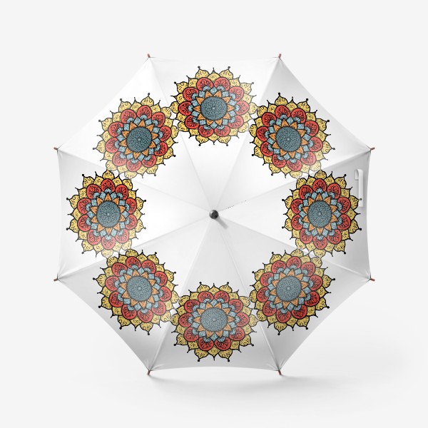 Зонт «Восточная мандала»
