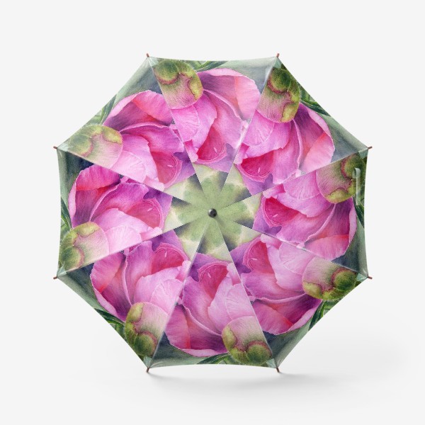 Зонт «Волшебный цветок. Пион»
