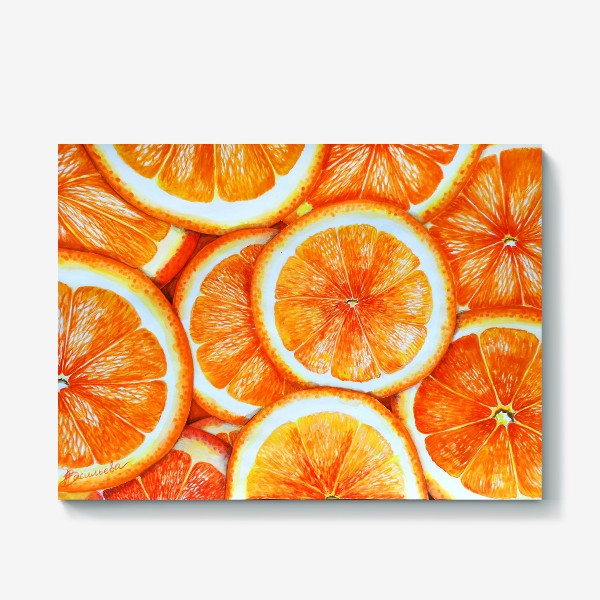Холст «Orange euphoria - Апельсины»