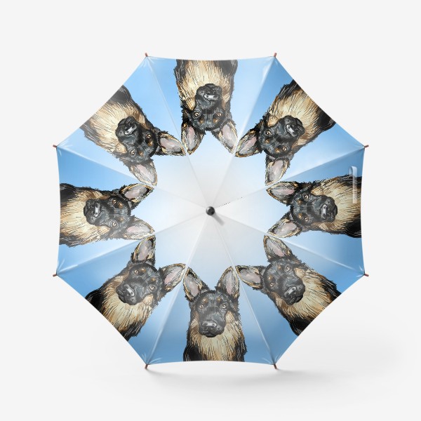 Зонт «Овчарка Рекс»