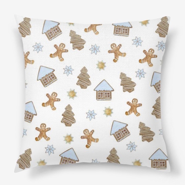 Подушка «Рождественские печенья»