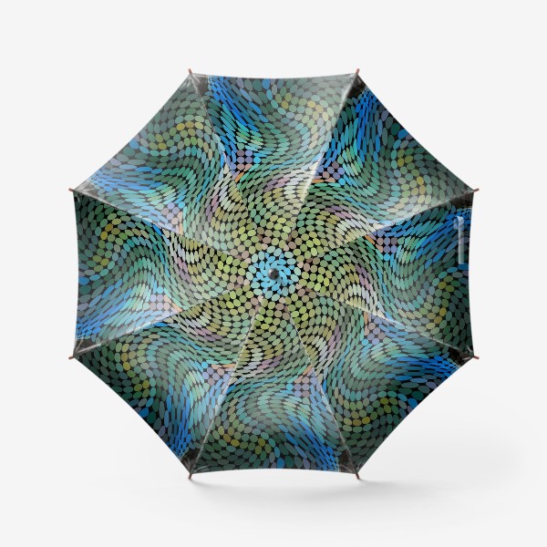 Зонт «Кружки в движении »