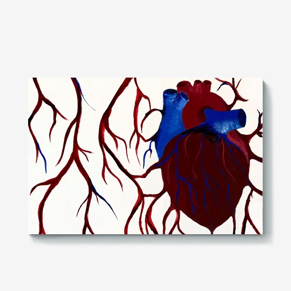 Холст «Сердце»