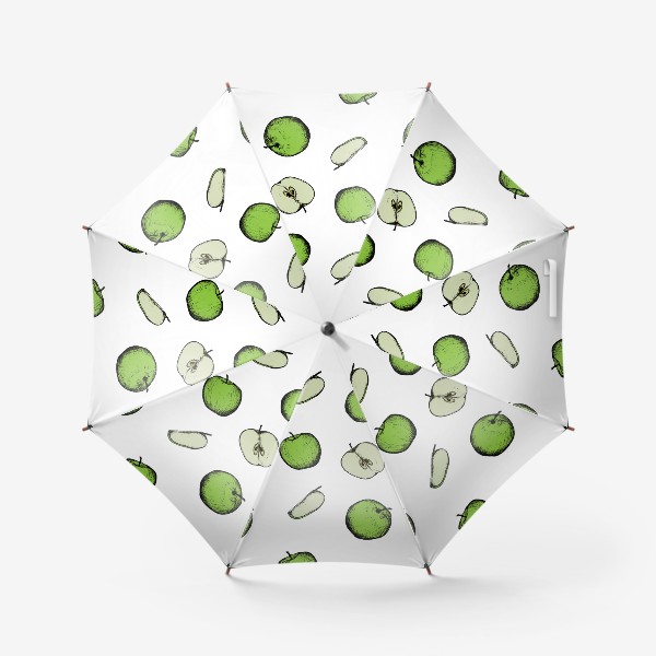Зонт &laquo;Зеленые яблоки&raquo;