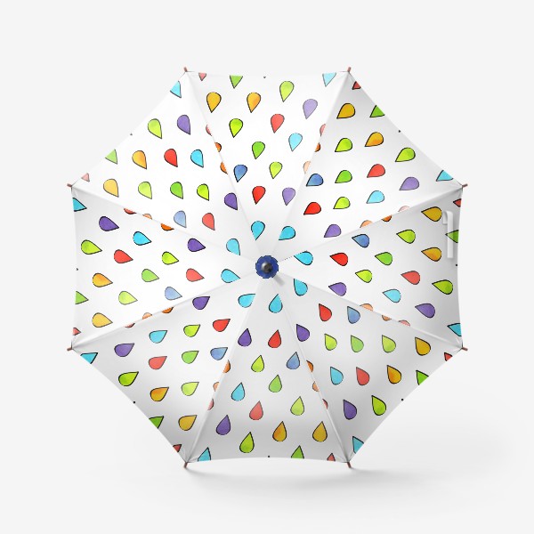 Зонт «Акварельный дождик»
