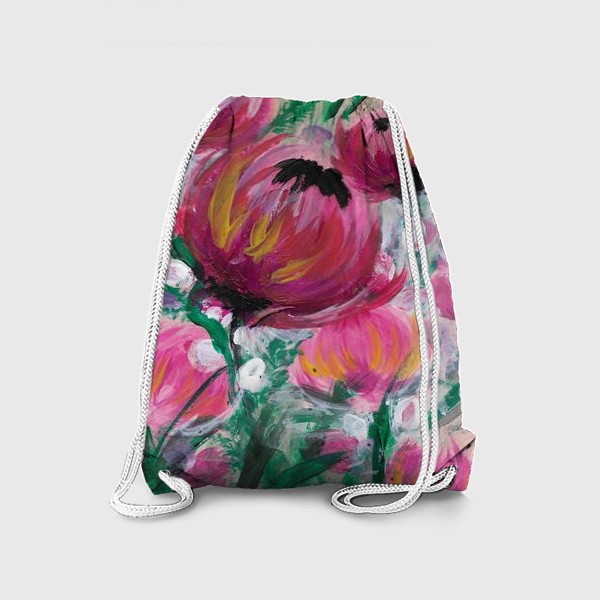 Рюкзак «Розовые цветы»