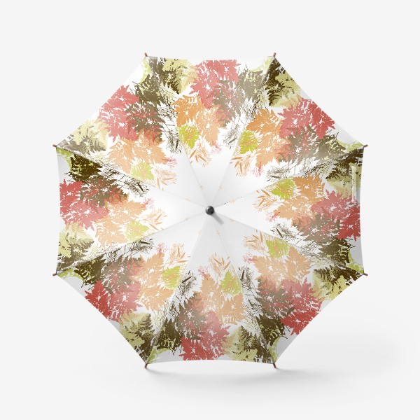 Зонт «Растения осень листочки природа деревья»