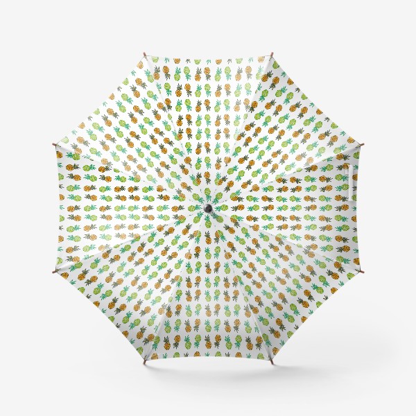 Зонт &laquo;Паттерн Ананасы | Pineapples pattern&raquo;