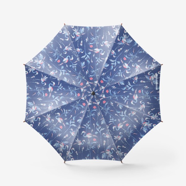 Зонт «Синие тропики»