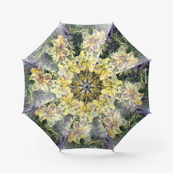 Зонт «Жёлтые лилии»