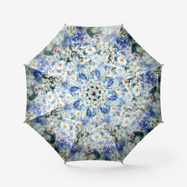 Зонт &laquo;Полевые цветы. После дождя.&raquo;